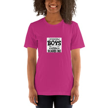 Load image into Gallery viewer, I am raising boys, Short-Sleeve Unisex T-Shirt
