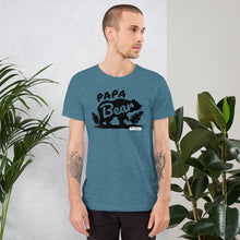 Load image into Gallery viewer, Papa Bear men tally up charity Short-Sleeve Unisex T-Shirt
