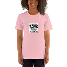 Load image into Gallery viewer, I am raising boys, Short-Sleeve Unisex T-Shirt
