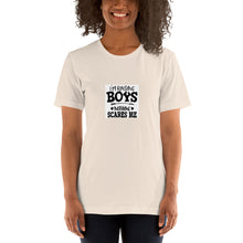 Load image into Gallery viewer, I am raising boys, Short-Sleeve Unisex T-Shirt
