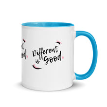 Load image into Gallery viewer, Different is Good, Mug with Color Inside
