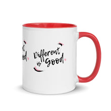 Load image into Gallery viewer, Different is Good, Mug with Color Inside
