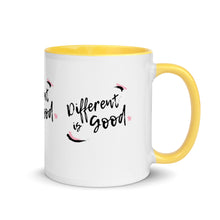 Load image into Gallery viewer, Different is Good, Mug with Color Inside
